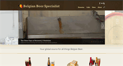 Desktop Screenshot of drinkbelgianbeer.com